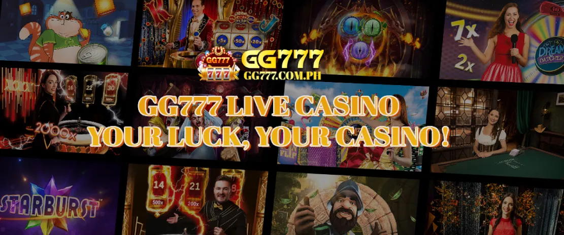 GG777 Live Casino - Your Luck, Your Casino!